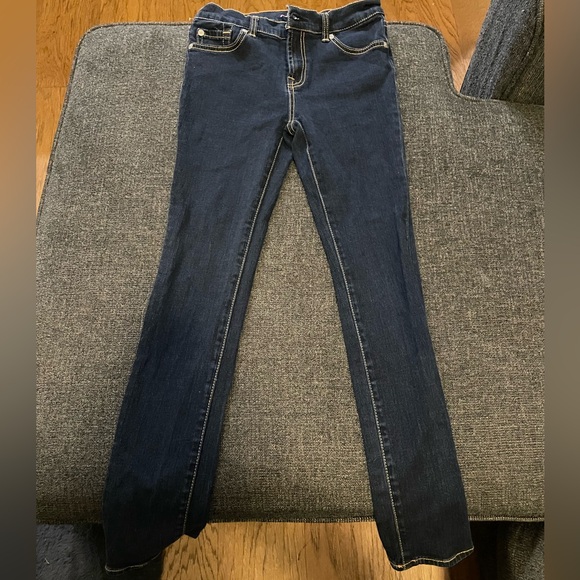 Girl’s 7 for All Mankind Skinny Jeans Size 12 - Picture 1 of 4